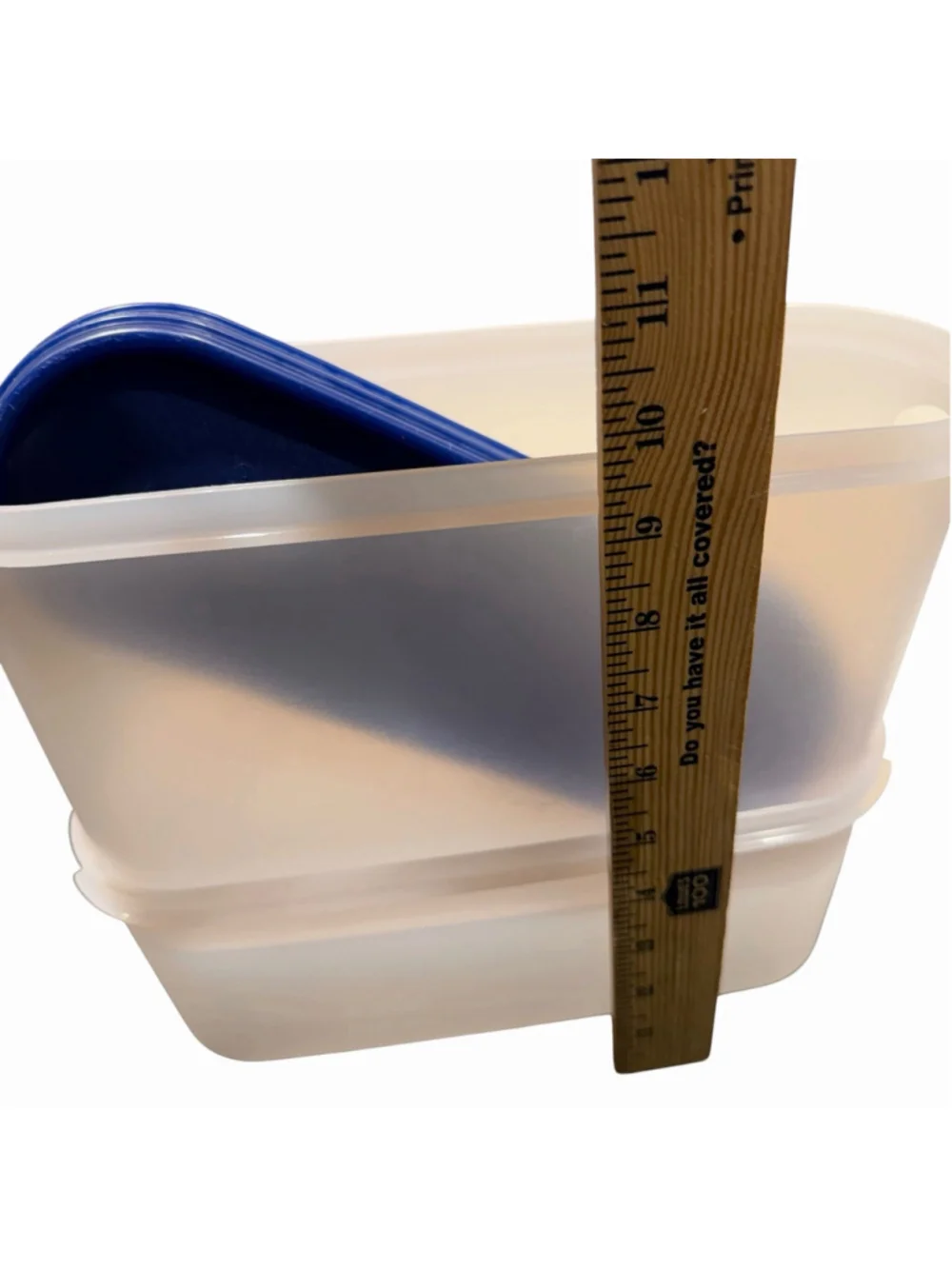 Tupperware Modular Mates Oval‎ #2 #3 Pantry Storage Canister Set 2 Blue Seals